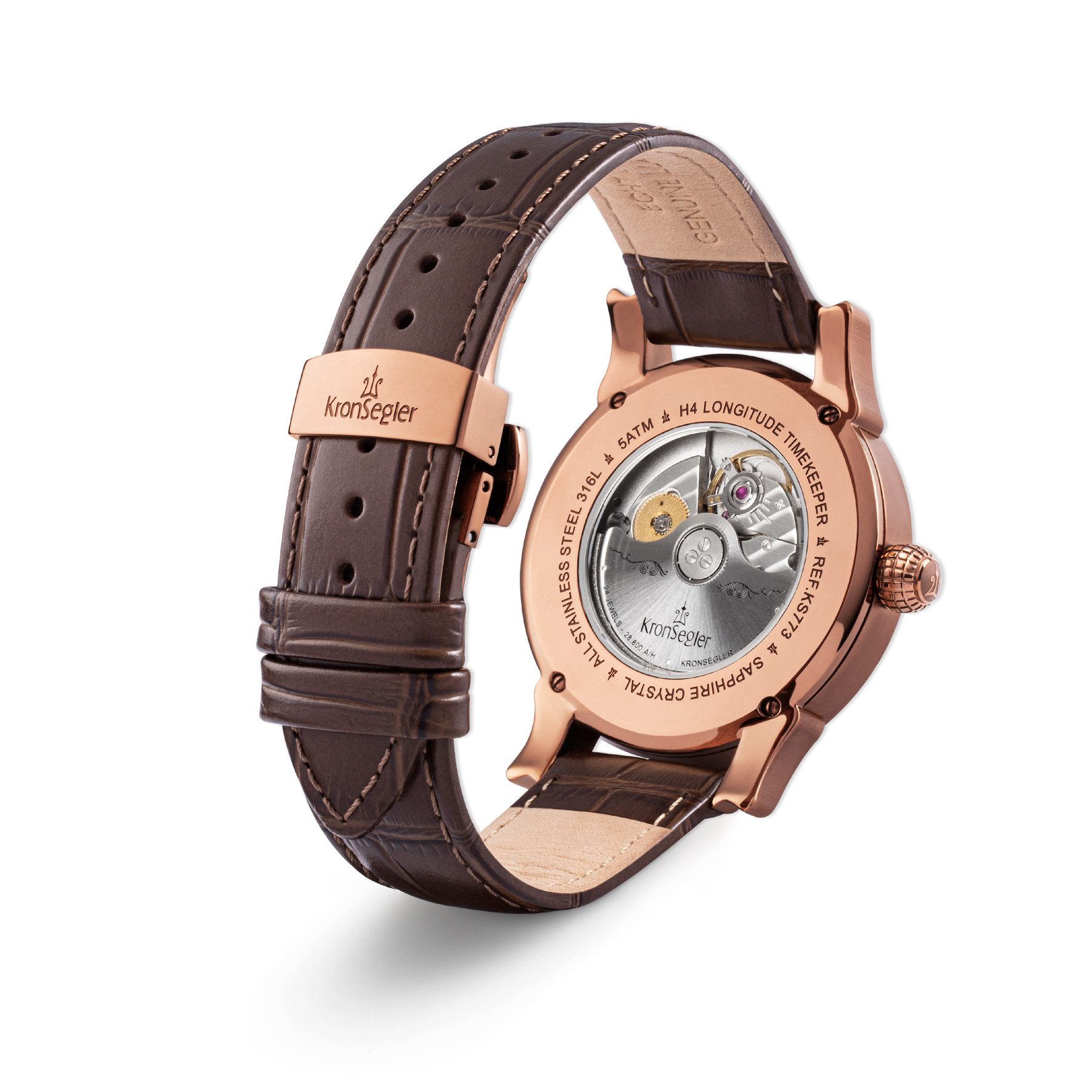 Kronsegler Automatikuhr H4 Longitude Timekeeper Herren günstig online kaufen