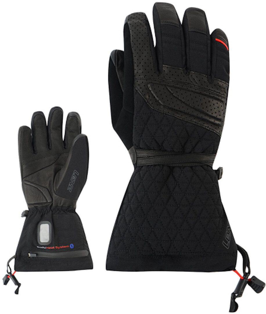 Lenz Motorradhandschuhe 6.0 Finger Cap Damen Beheizbare Handschuhe beheizbar,wasserdicht