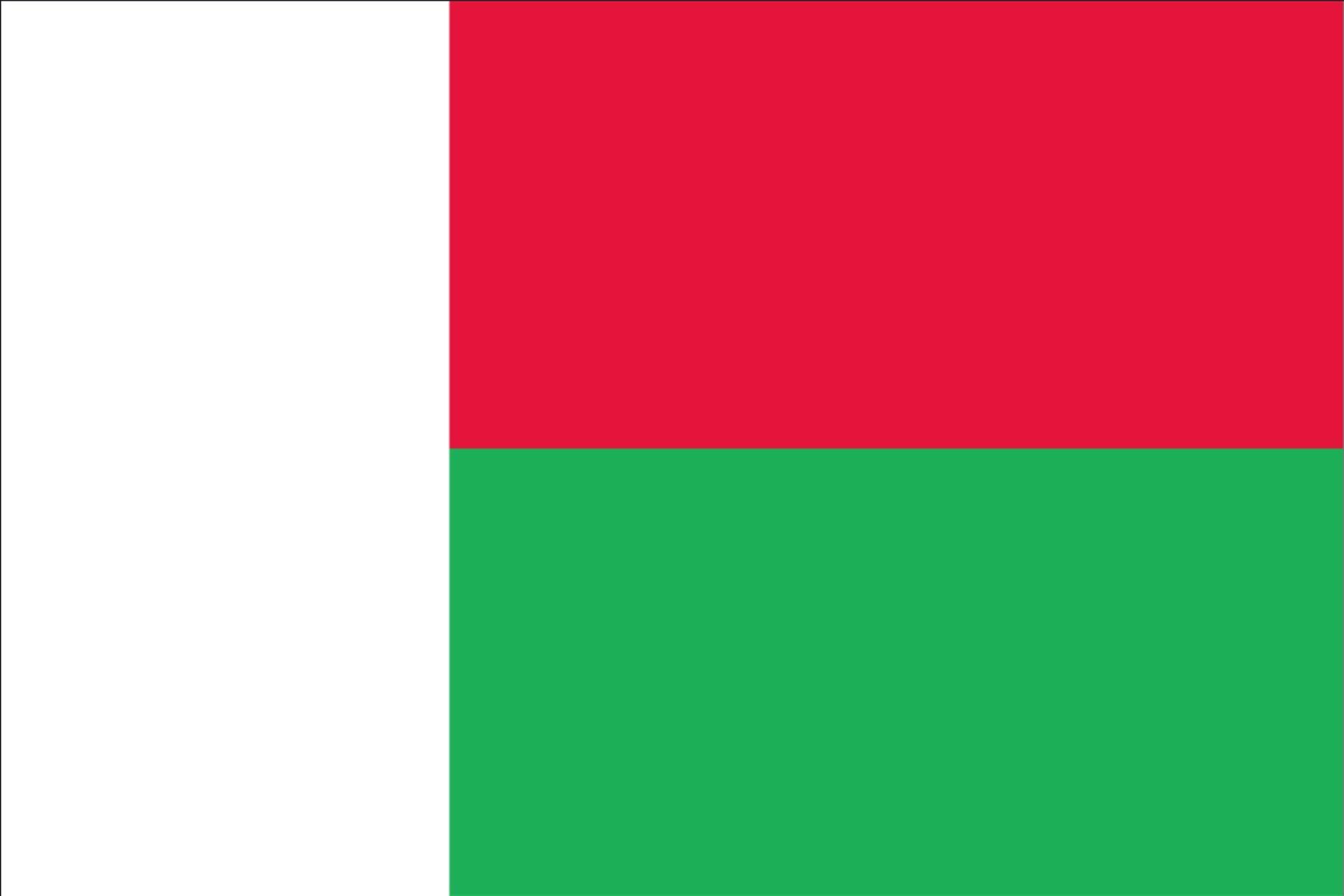 flaggenmeer Flagge Flagge Madagaskar 110 g/m² Querformat