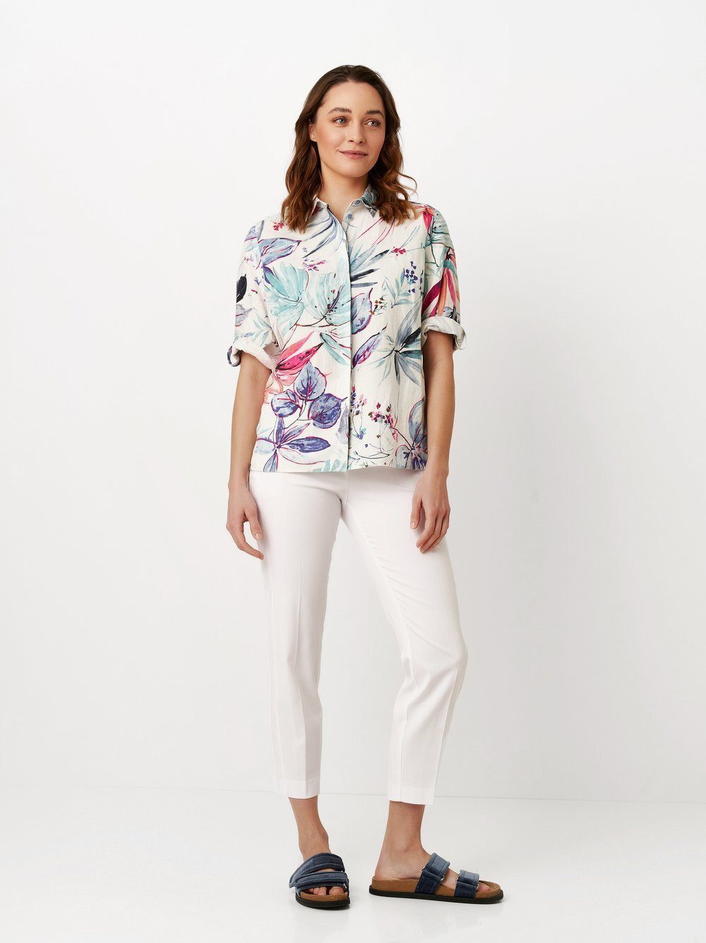 TONI Hemdbluse Clay mit buntem Print günstig online kaufen