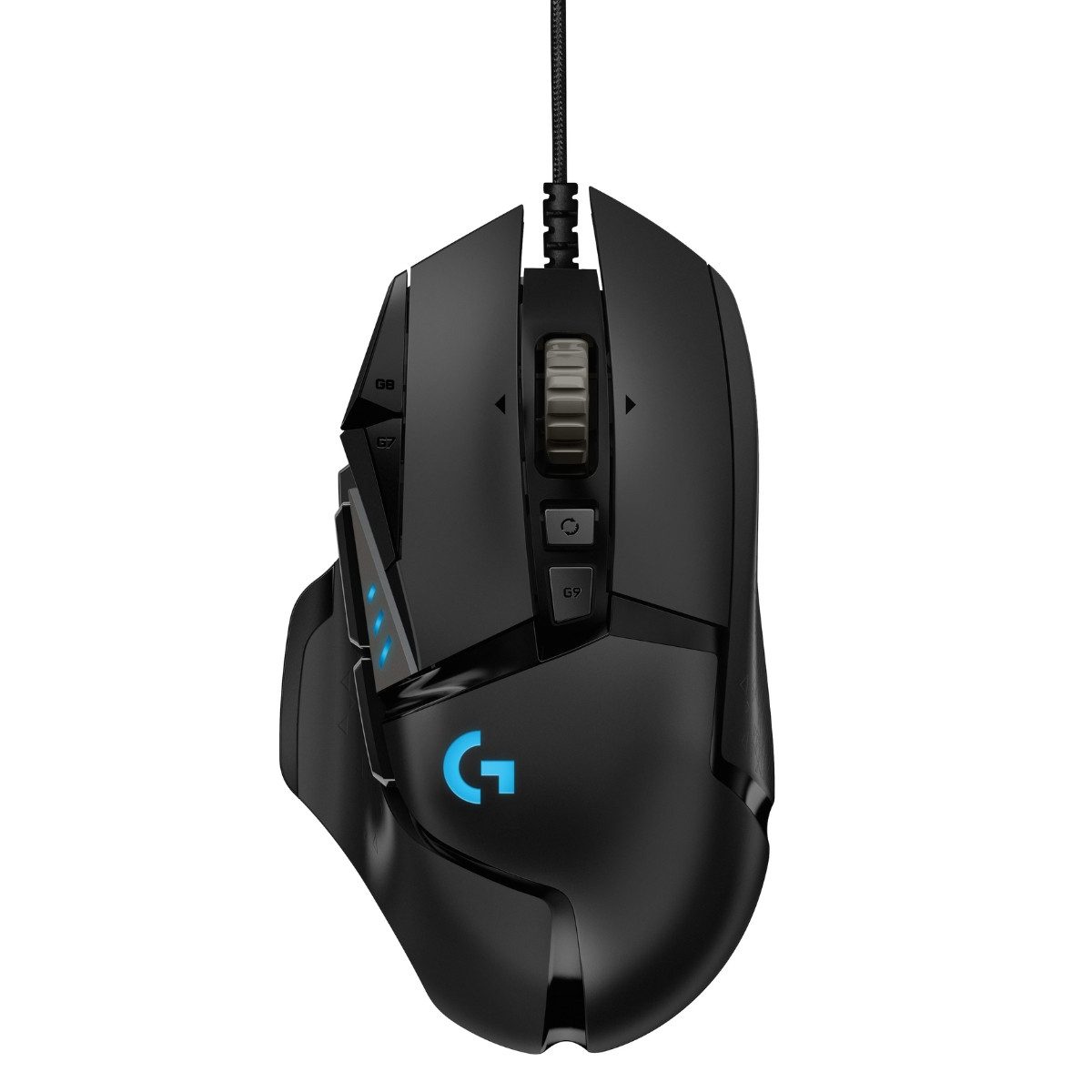 Logitech G502 Hero Gaming-Maus (kabelgebunden, RGB-Beleuchtung, Tuning-Gewichte, Programmierung)