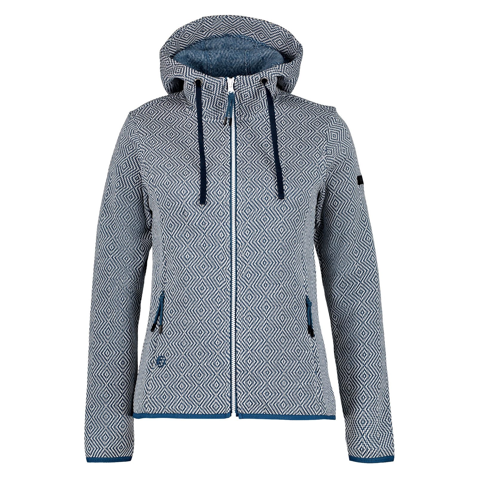 Icepeak Strickfleecejacke Auen mit weich gefütterter Kapuze günstig online kaufen