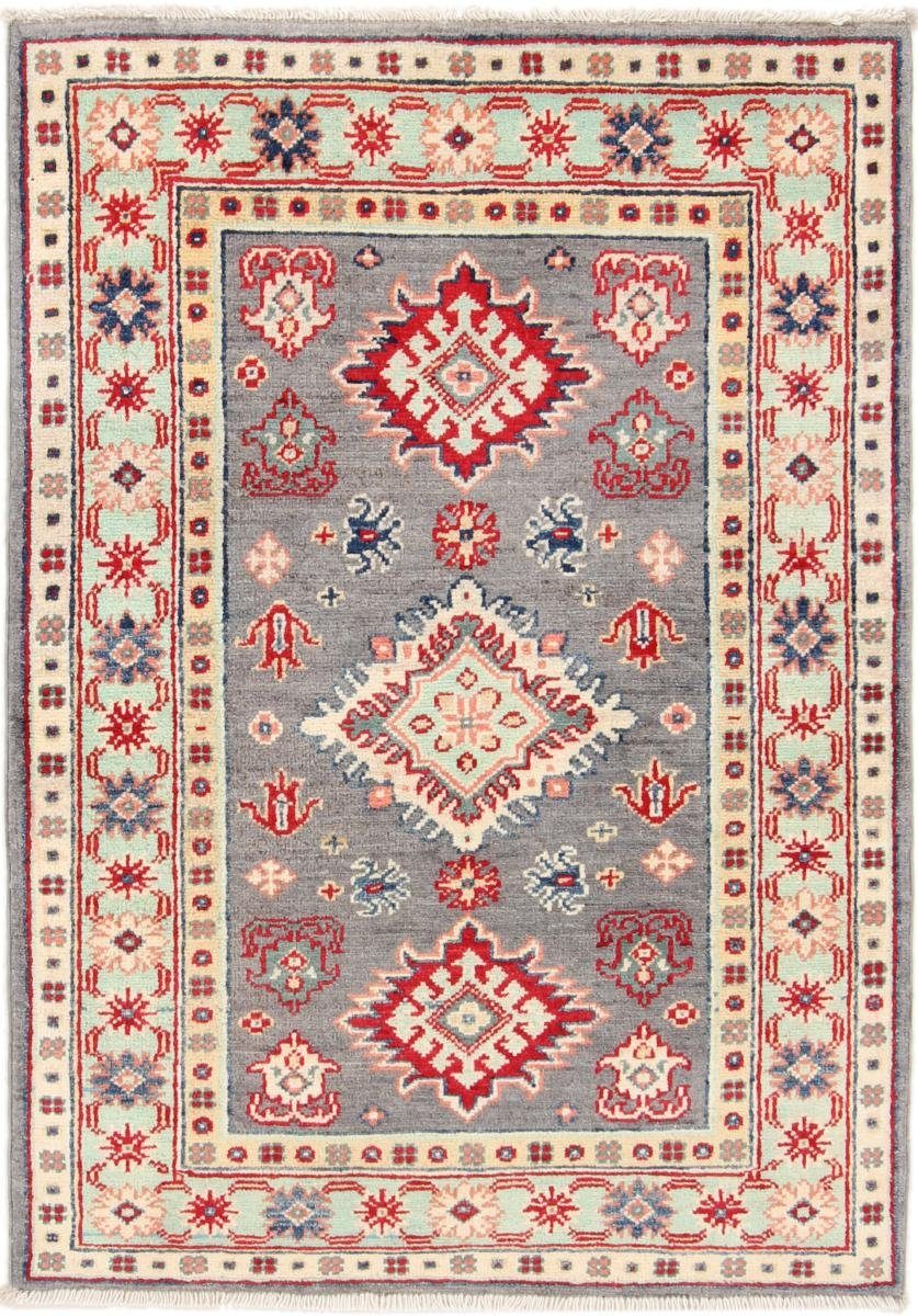 Orientteppich Kazak 85x123 Handgeknüpfter Orientteppich, Nain Trading, rechteckig, Höhe: 5 mm | Kurzflor-Teppiche