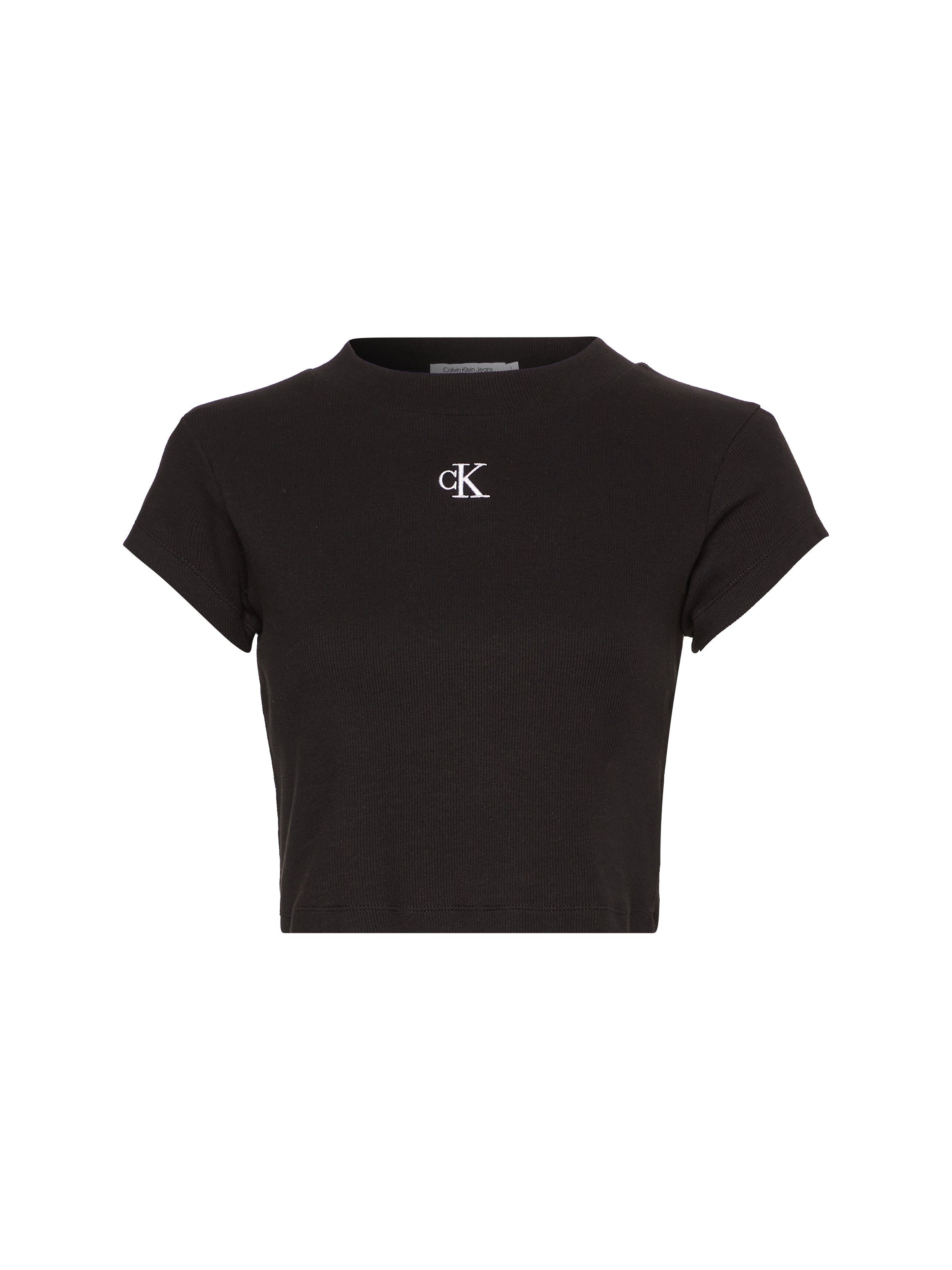 Calvin Klein CK schwarz BABY TEE Jeans T-Shirt RIB