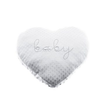 Babydecke Babydecken-Set mit Herzkissen Zweilagige Babydecke Polyester 100x80cm, Almina