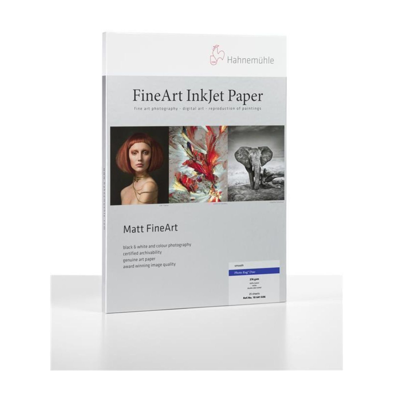 - 276 Inkjet-Papier - Fotopapier A2 Rag® 25 DIN FineArt g/m² Photo - Blatt Hahnemühle Duo