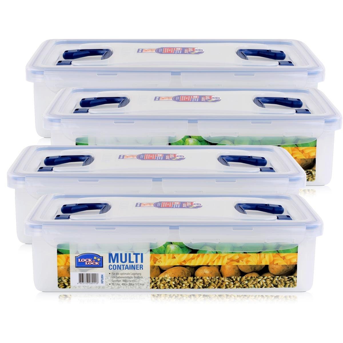 Lock & Lock Frischhaltedosen Set 6-teilig, Je 180 Ml - Luftdicht, Ideal Für Gewürze & Reste