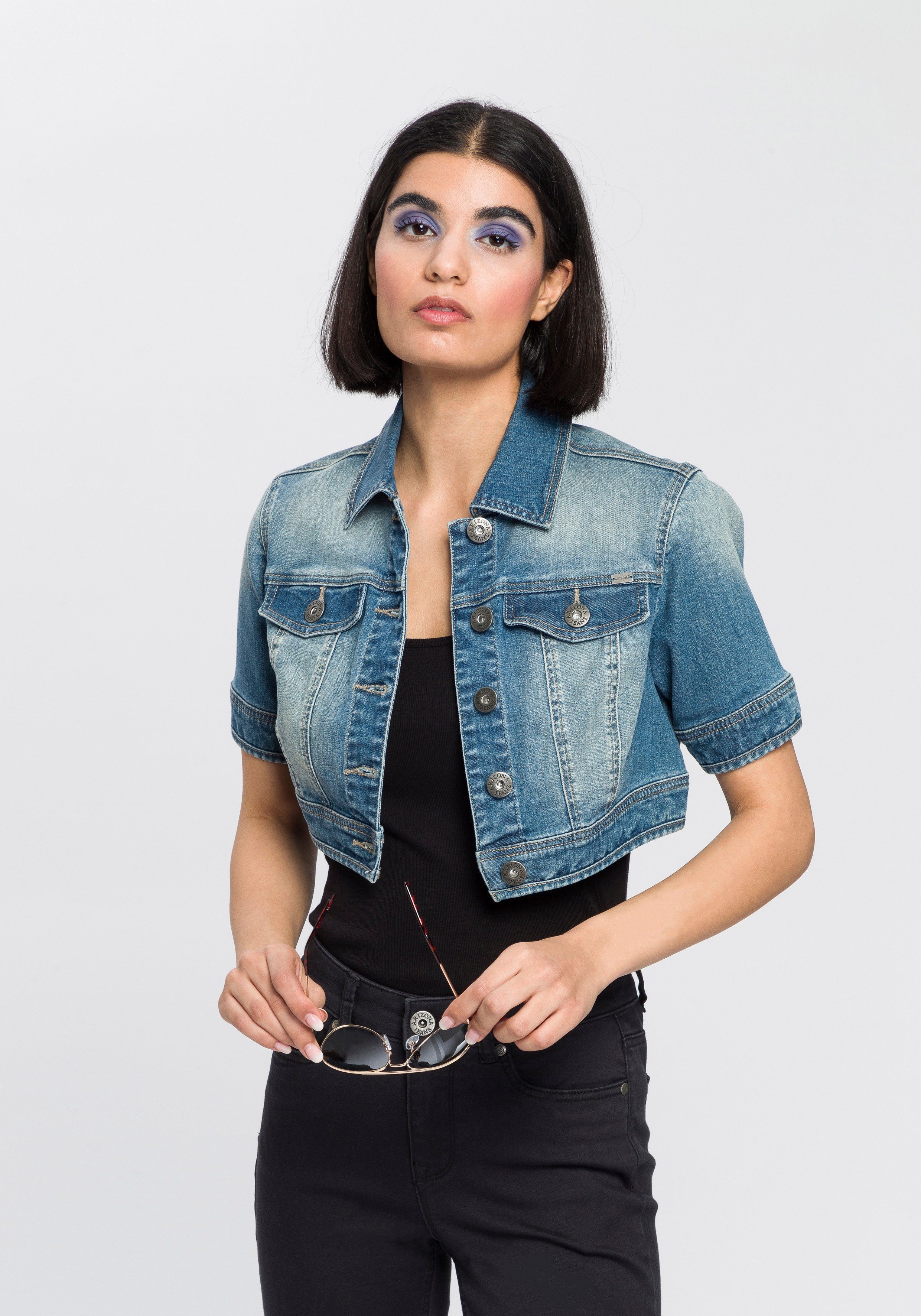 Kurzarm Jeansjacken online kaufen » Denim-Jacke | OTTO