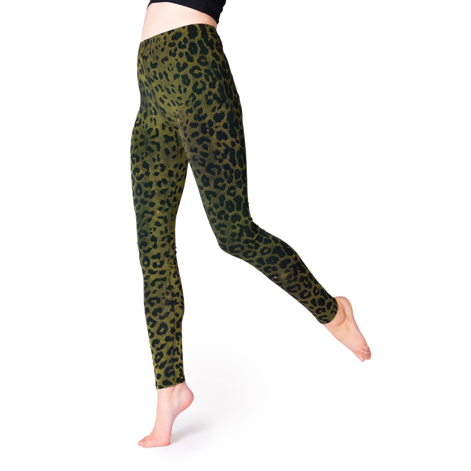 PANASIAM Leggings Unikat Batik Leggings Leopard günstig online kaufen