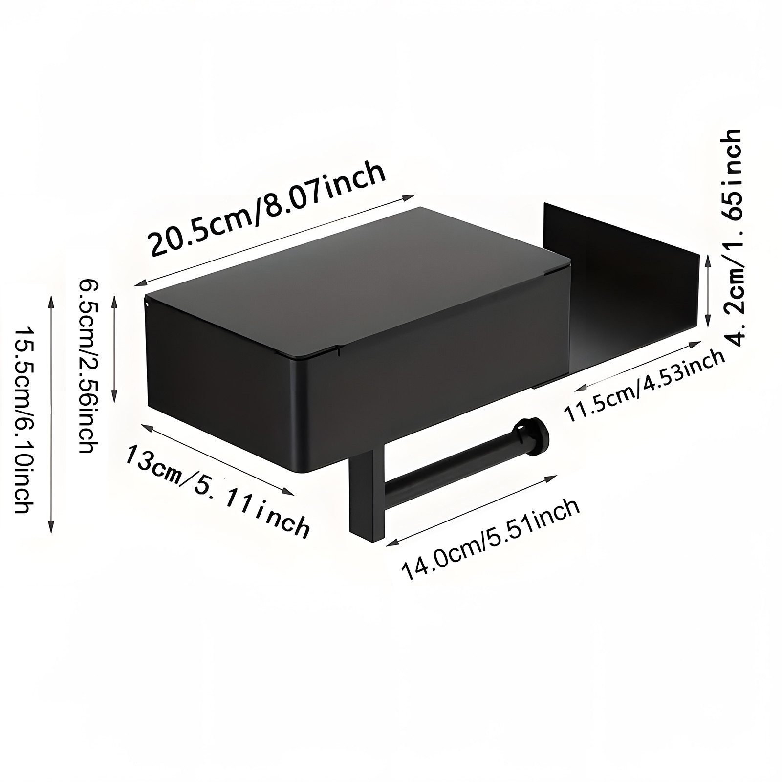 PODOFO Toilettenpapierhalter Toilettenpapierhalter Ohne Bohren, mit Feuchtt günstig online kaufen