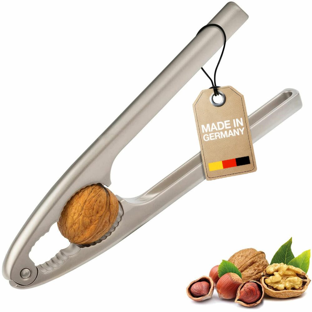 WESTMARK Nussknacker Triangolo, Monopol Edition, edelmattiert, poliert/glänzend, Made in Germany, hochwertig, robust