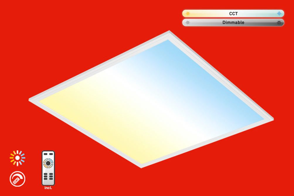 Briloner Leuchten LED Panel Piatto