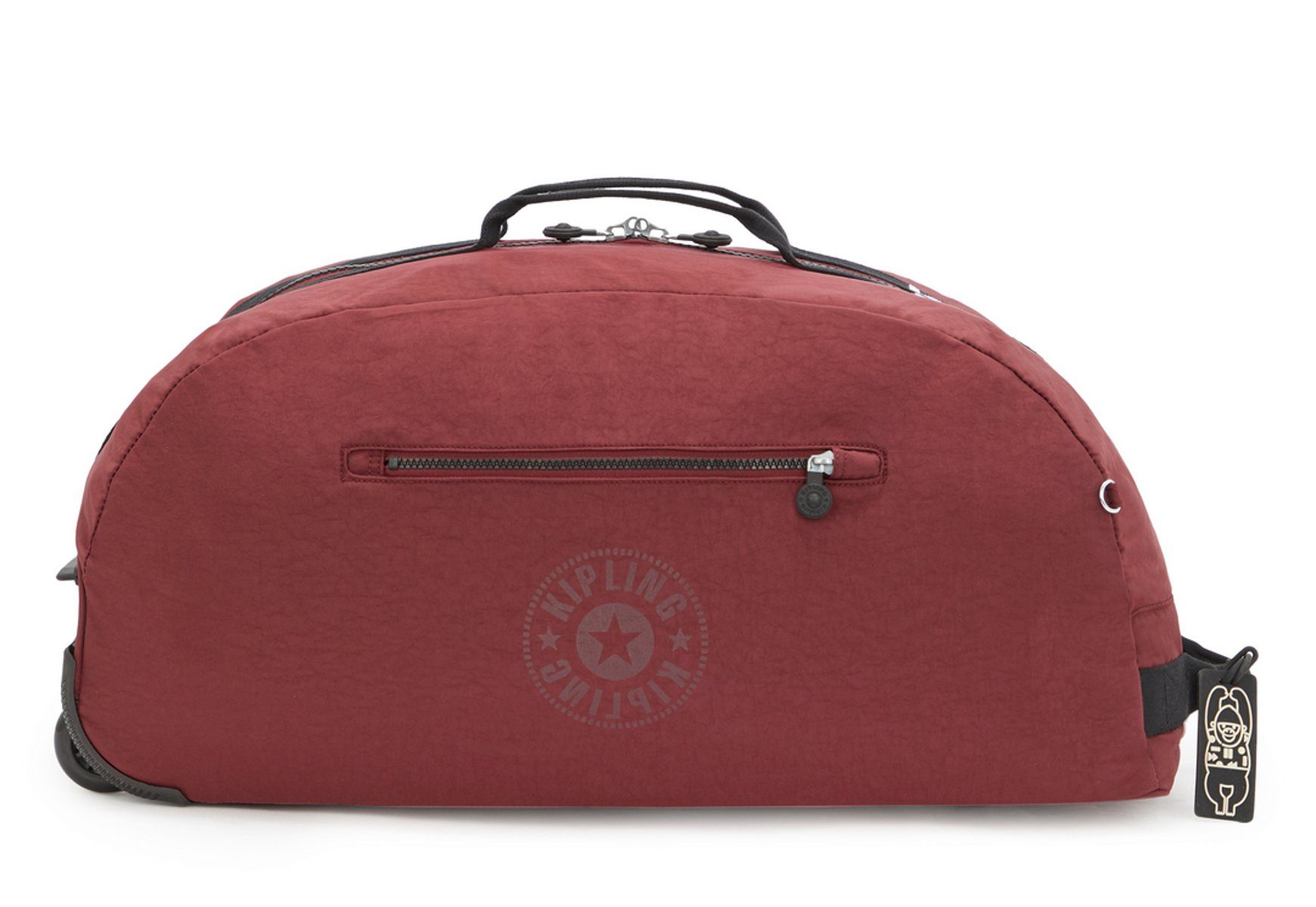 KIPLING Reisetasche Duffle Bag mit Rollen Kipling Affe 2 Funktionsfacher Stifte 3 Innentaschen 1 ReiBverschluss 2 offen