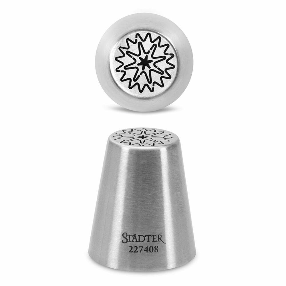 STÄDTER Spritzbeutel Fine Line Sternenzaubertülle 20 mm