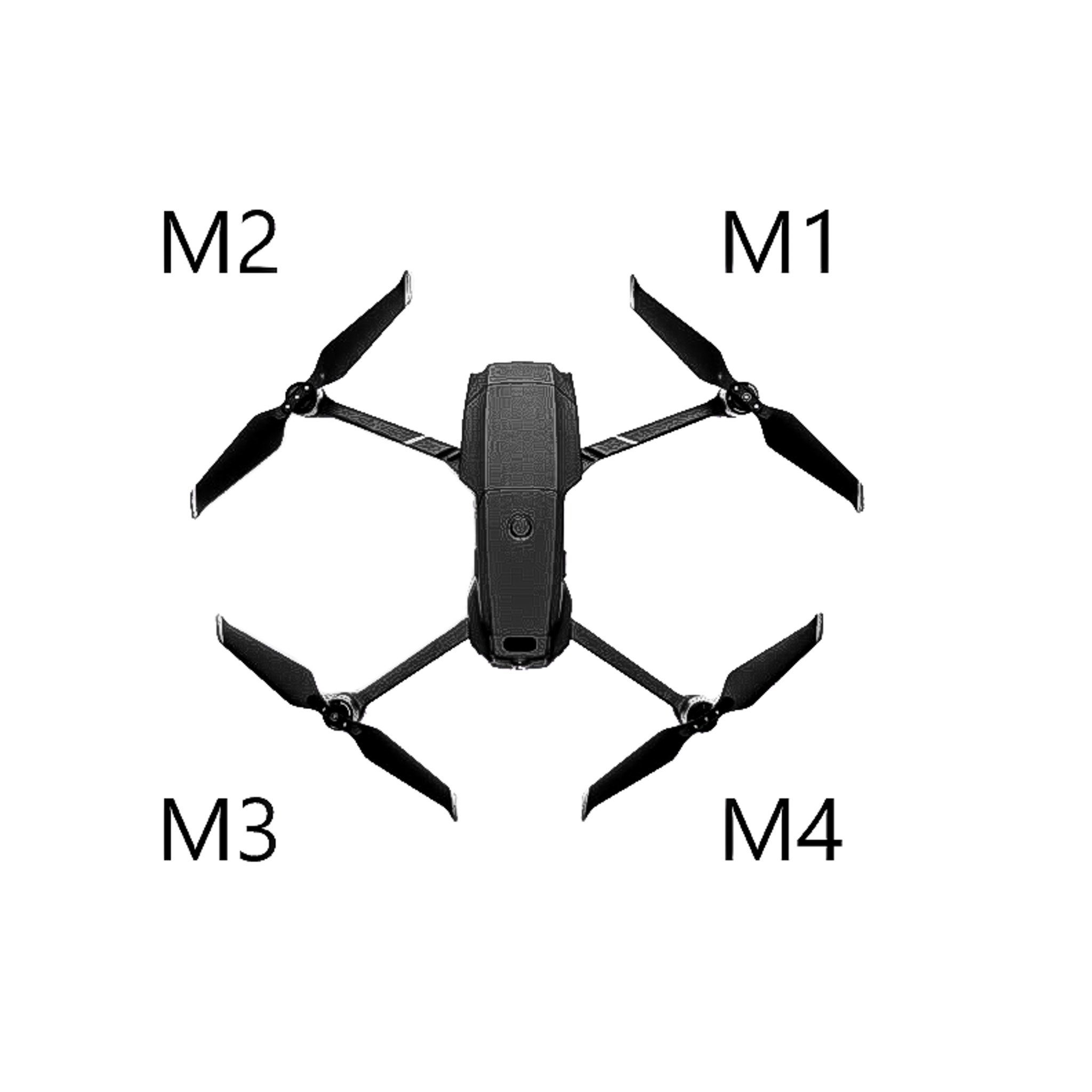M3 hinten Mavic Motor 2 DJI Arm - links DJI Drohne Zubehör