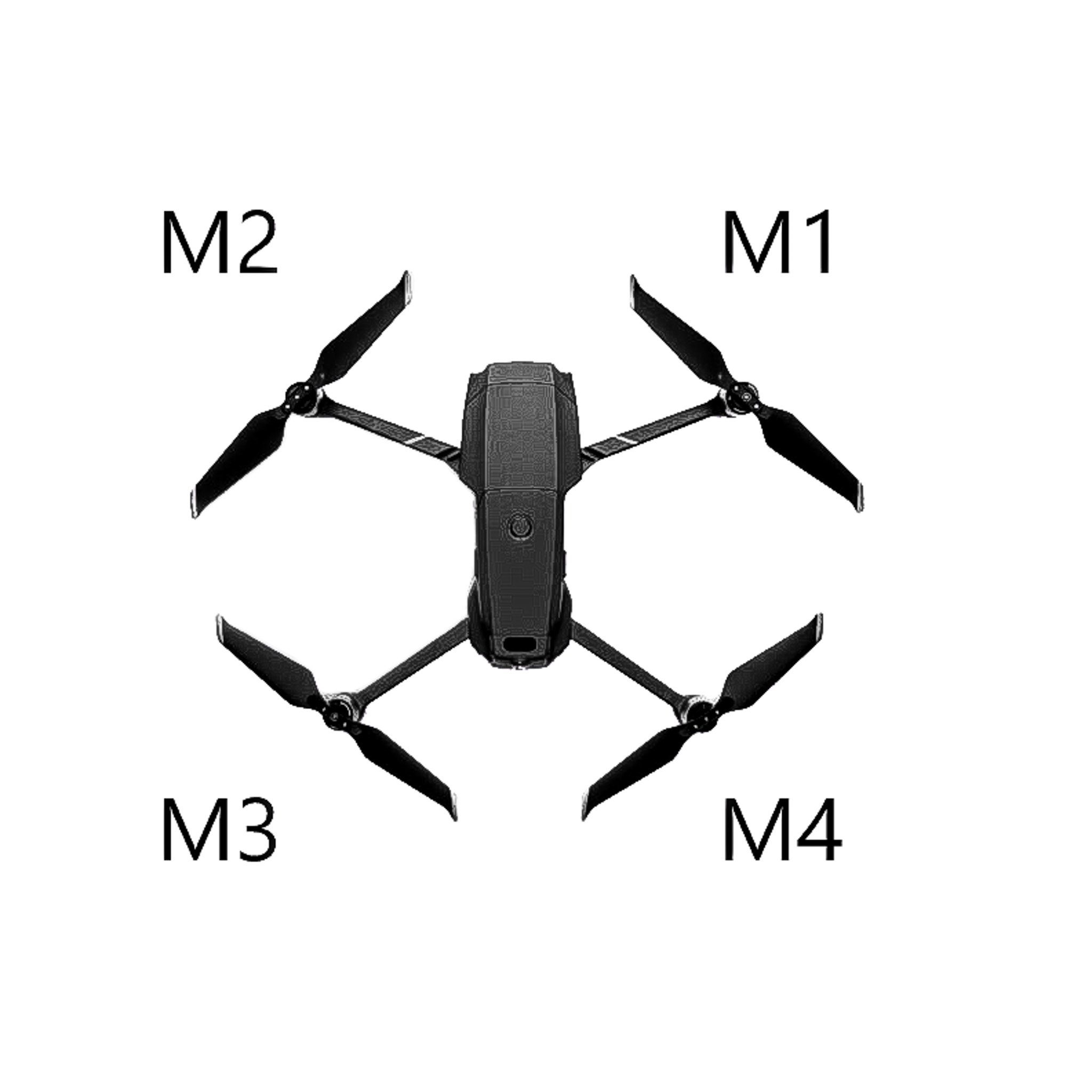 DJI Mavic 2 - Motor Arm hinten rechts M4 Zubehör Drohne