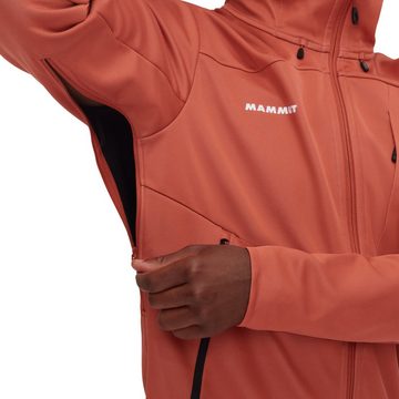 Mammut Outdoorjacke Ultimate VII SO Hooded Jacket Men BRICK