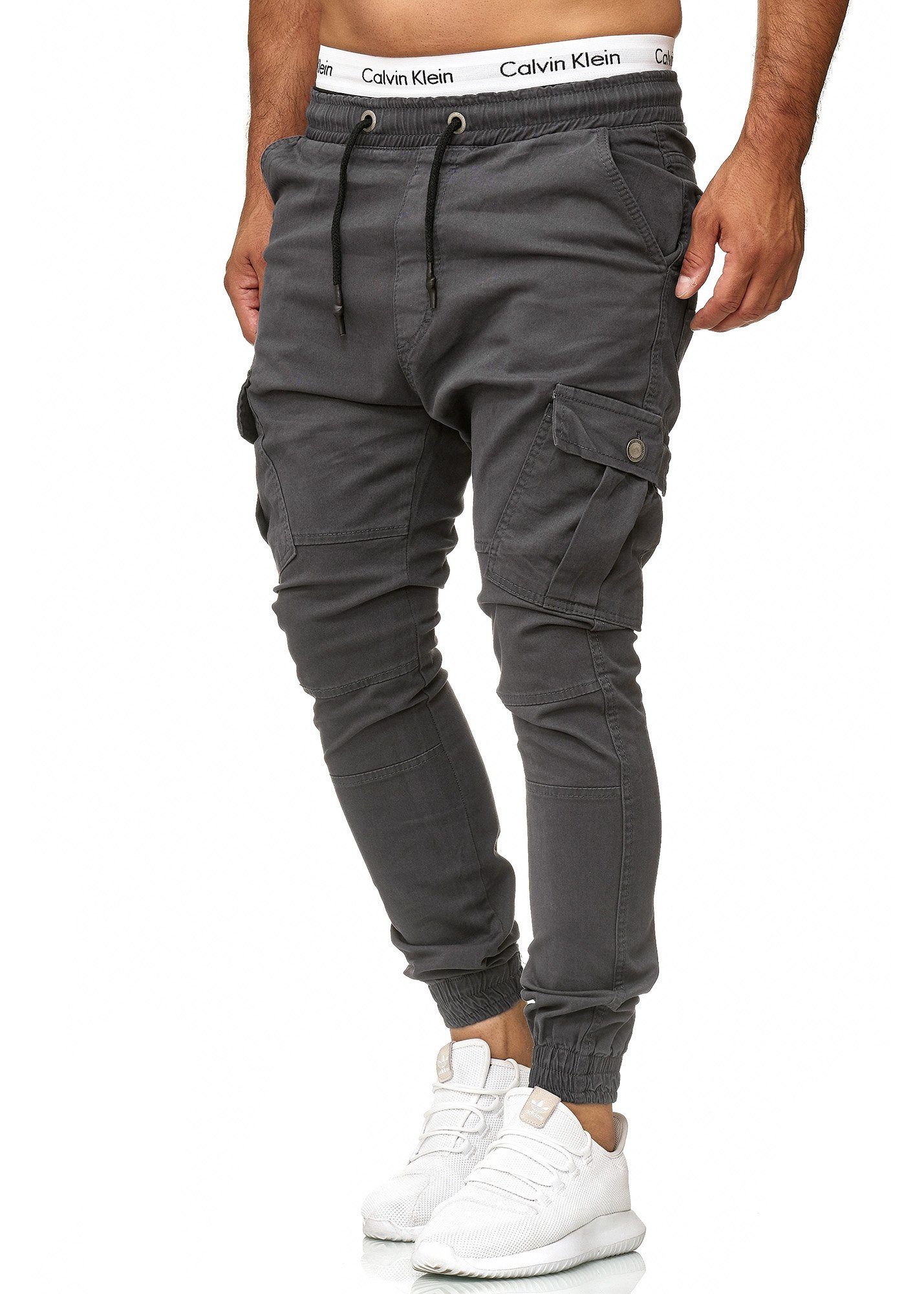 Streetwear, Antra Cargohose Straight-Jeans Freizeit OneRedox Business (Chino 1-tlg) Casual 1039