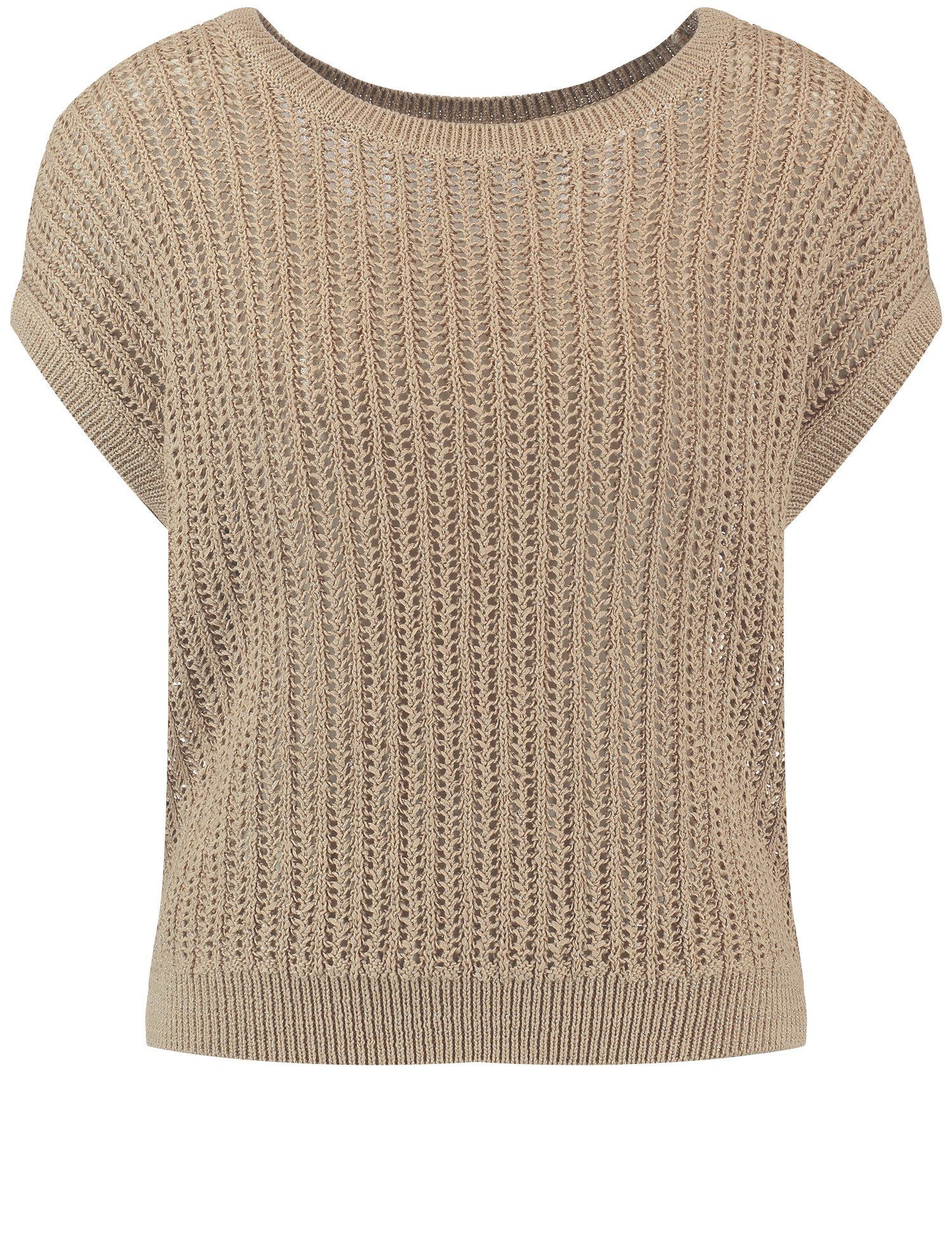 GERRY WEBER В'язані светри Kurzarmpullover Mit Lochstrick