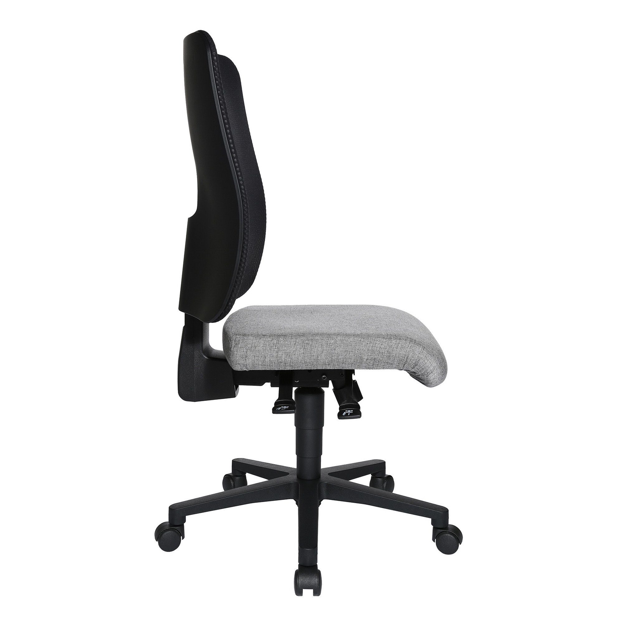 HJH St), TOPSTAR (1 Stoff Bürostuhl ergonomisch Schreibtischstuhl Schwarz/Grau BASIC Drehstuhl Profi WORK