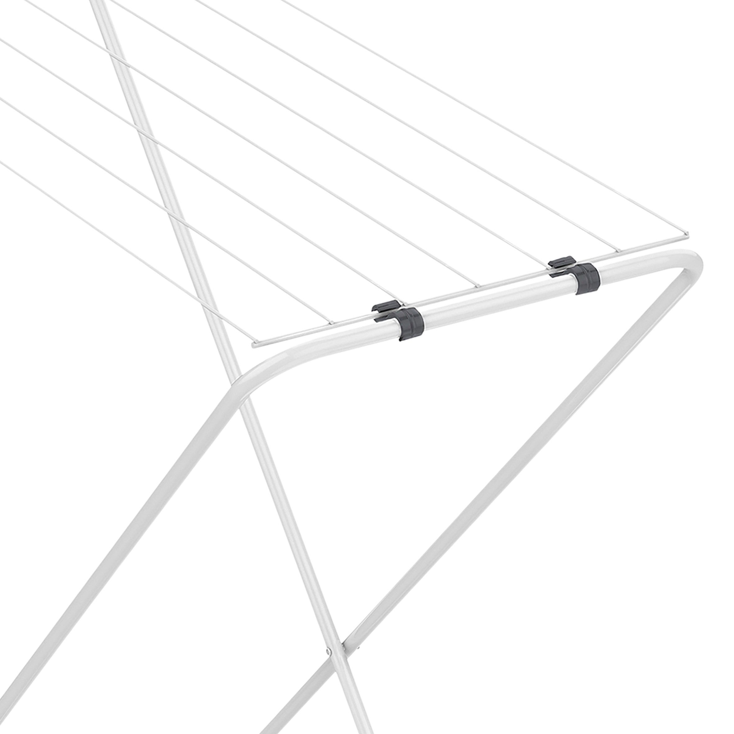 Spetebo Wäscheständer Wäscheständer klein klappbar 6 m Trockenlänge - 88 x 83 cm, zusammenklappbar – Bild 4 von 5