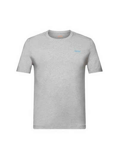 Esprit T-Shirt Logo-T-Shirt aus Baumwolljersey (1-tlg)