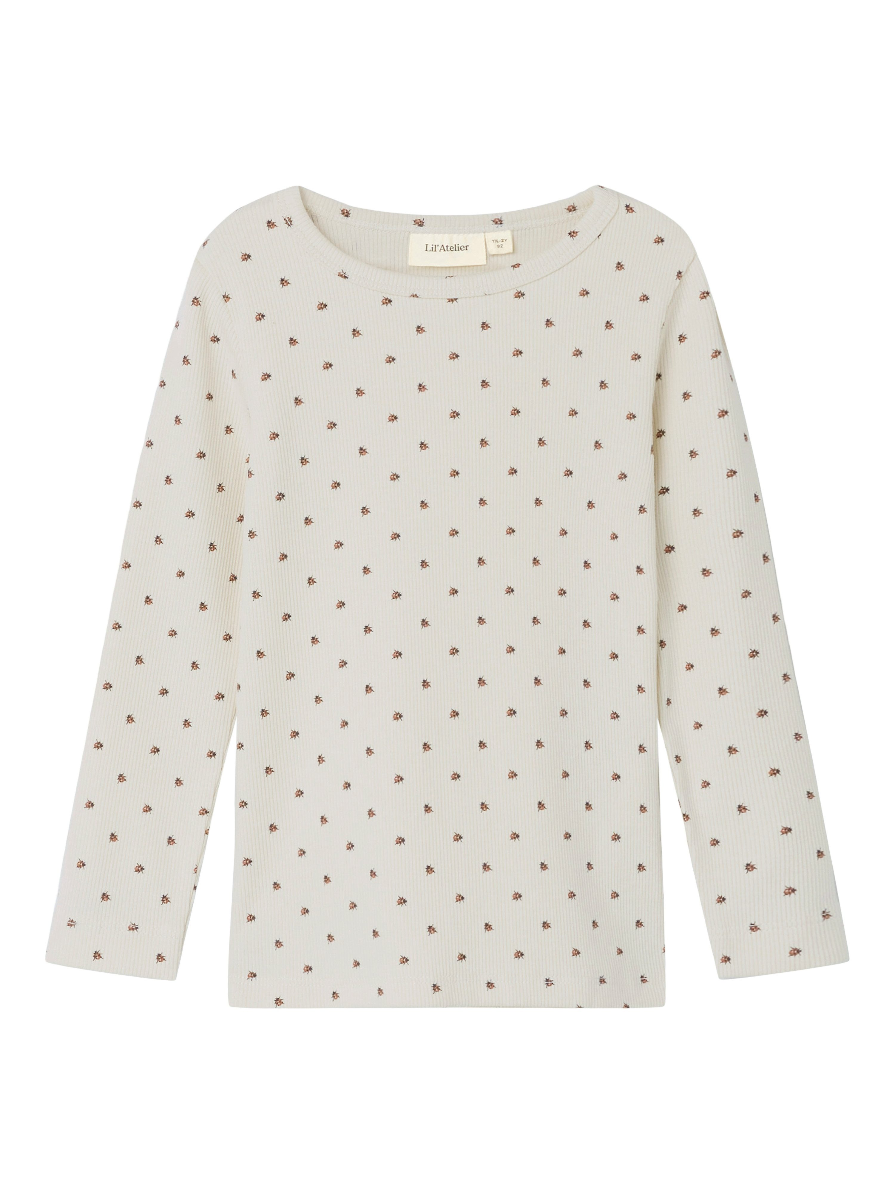 Langarmshirt NMNLAGO KIM LS SLIM TOP LIL NOOS