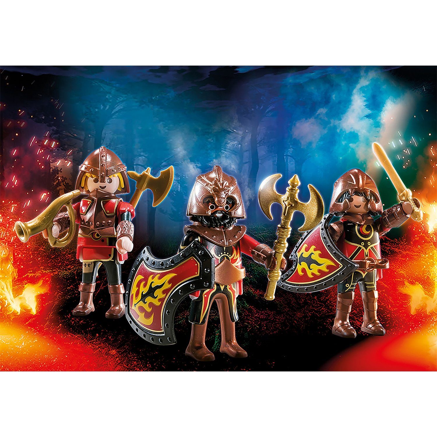 Playmobil® 70672 Novelmore 3er Set Burnham Raiders Konstruktions-Spielset günstig online kaufen