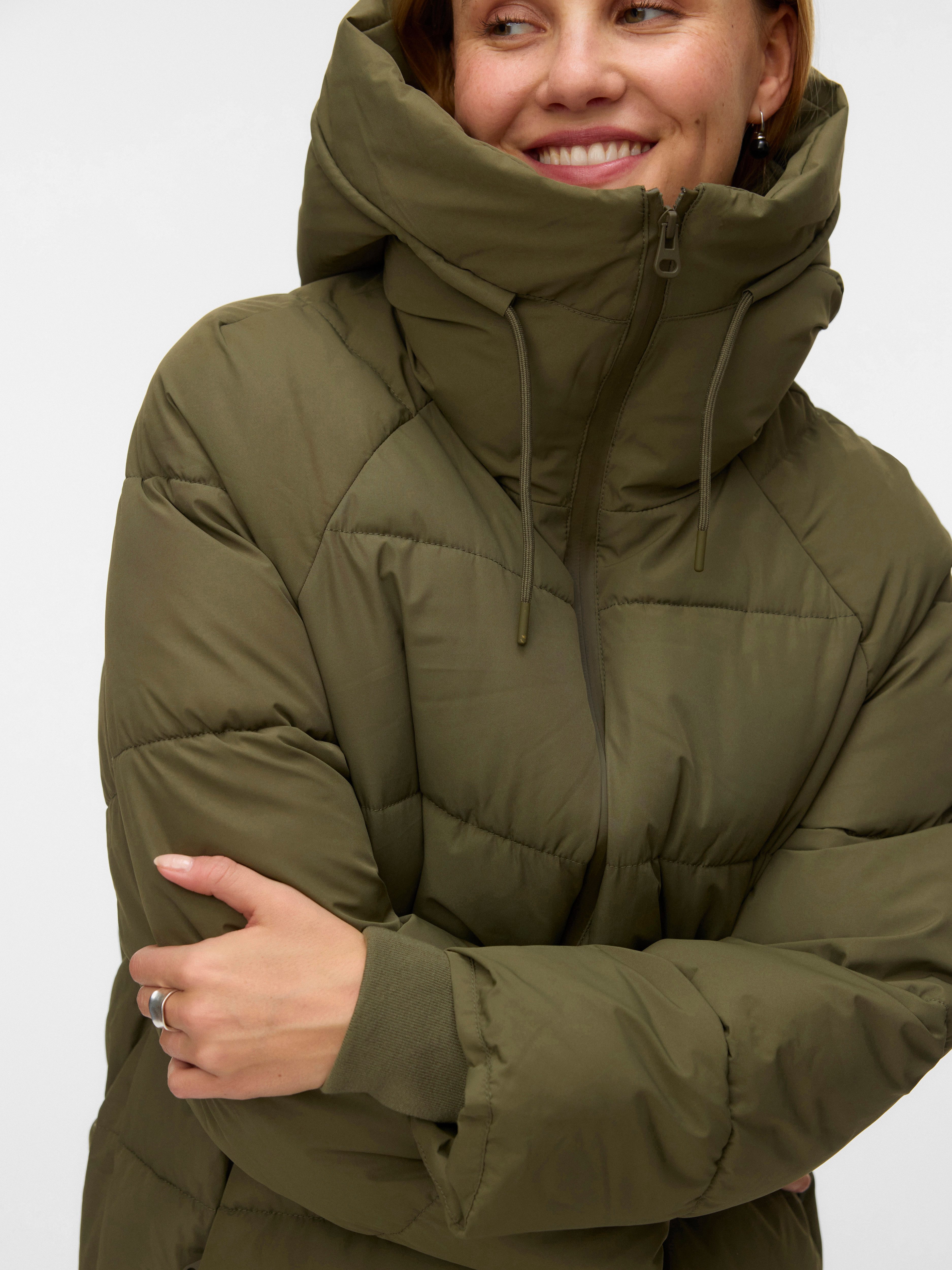 Vero Moda Steppmantel VMELANOR LAURIE LONG COAT WRP GA BOO günstig online kaufen