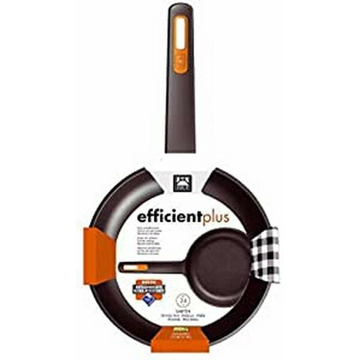 Bra Bratpfanne Pfanne BRA EFFICIENT PLUS Schwarz Aluminium Ø 28 cm Antihaft