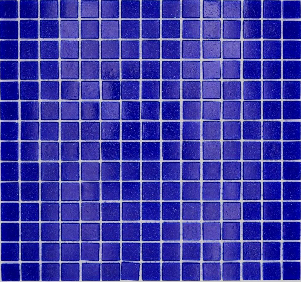 Mosani Mosaikfliesen Glasmosaik Mosaikfliesen dunkel blau glänzend / 10 Mosaikmatten