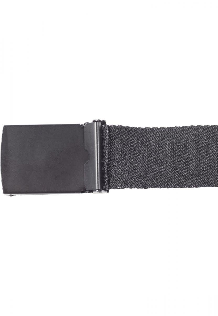 CLASSICS black-black-weiß Belt URBAN Jaquard Logo Accessoires Hüftgürtel