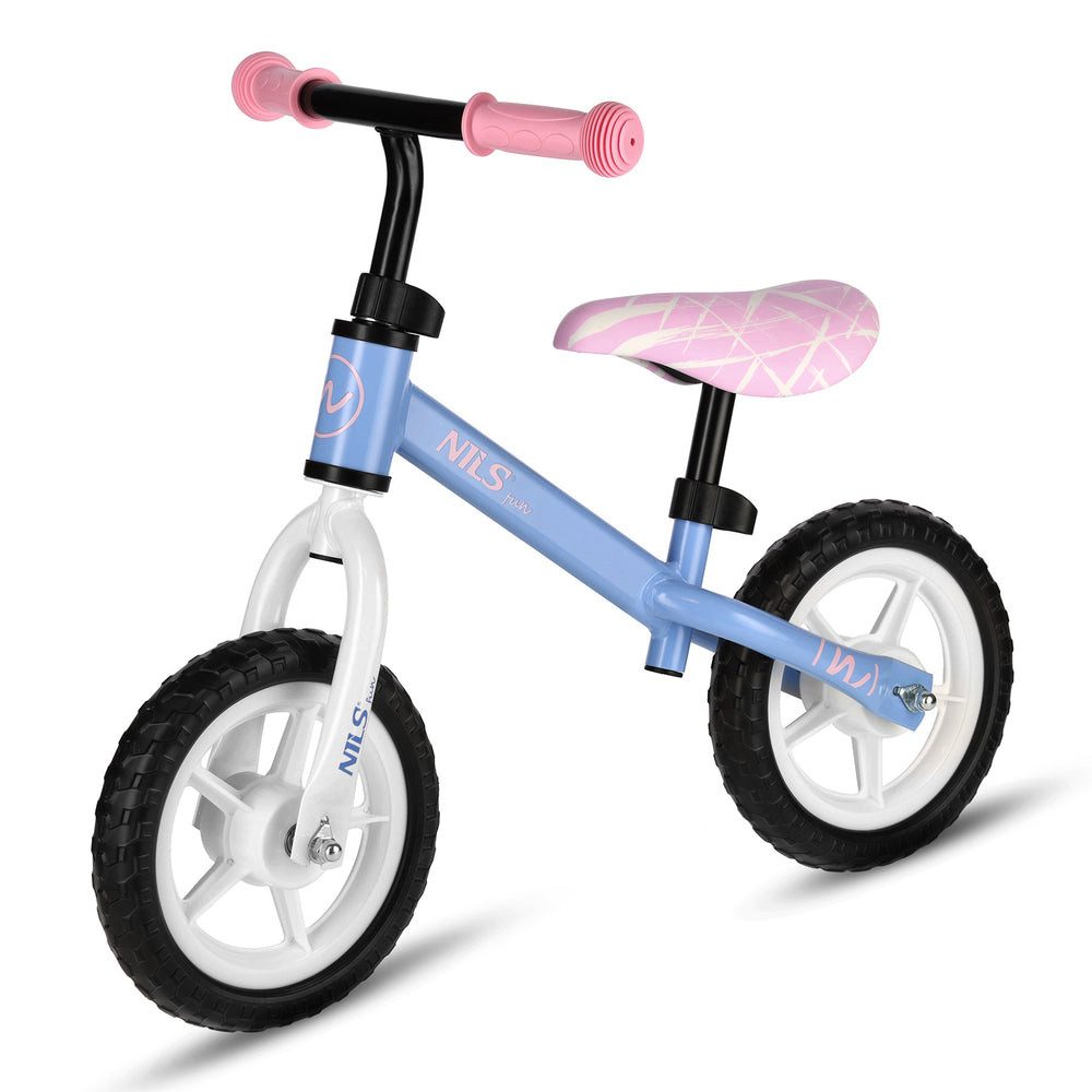 NILS FUN Laufrad Kinder Laufhilfe 10 Zoll, ideal für kleine Kinder und einfach zu transportieren