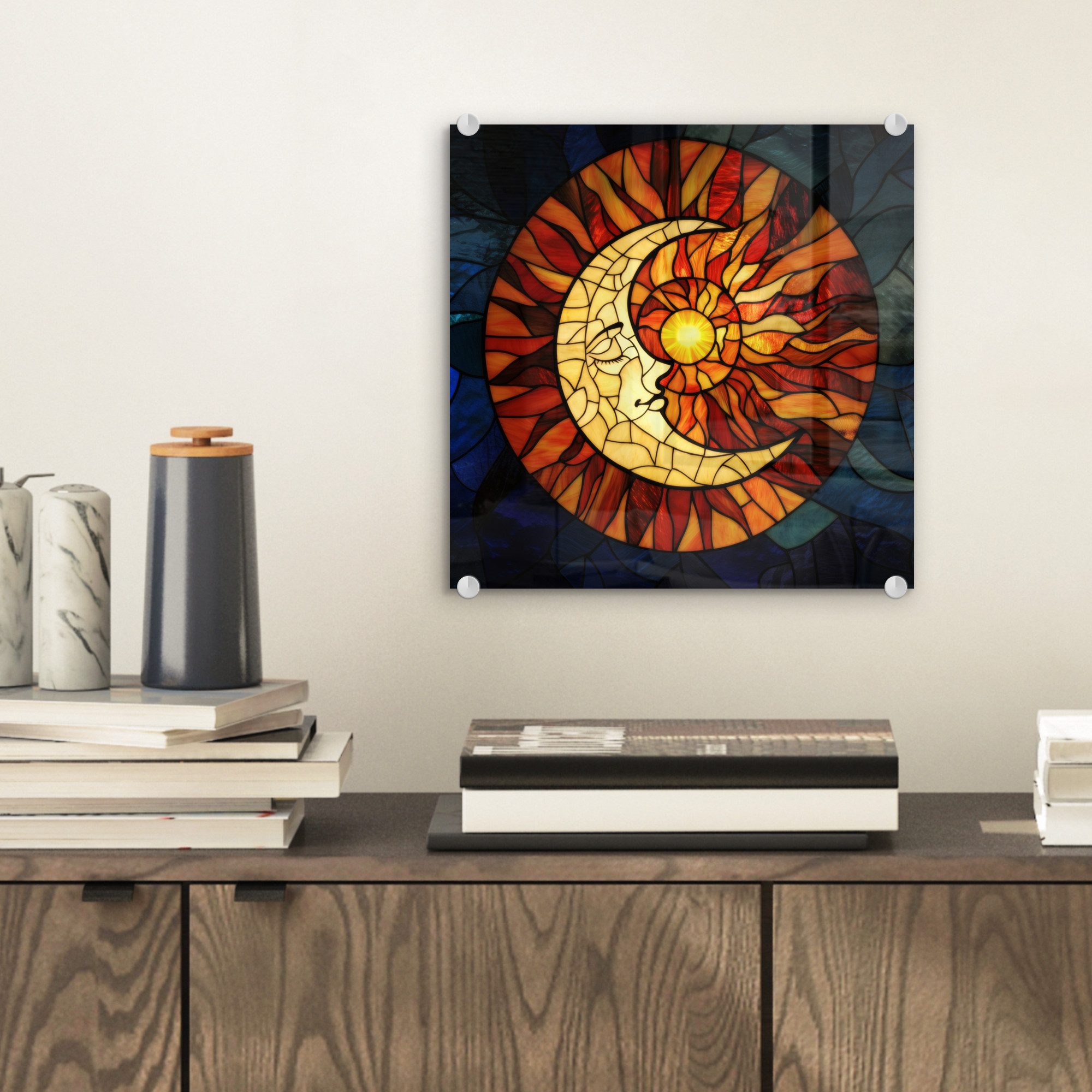 MuchoWow Acrylglasbild Mosaik - Glas - günstig online kaufen