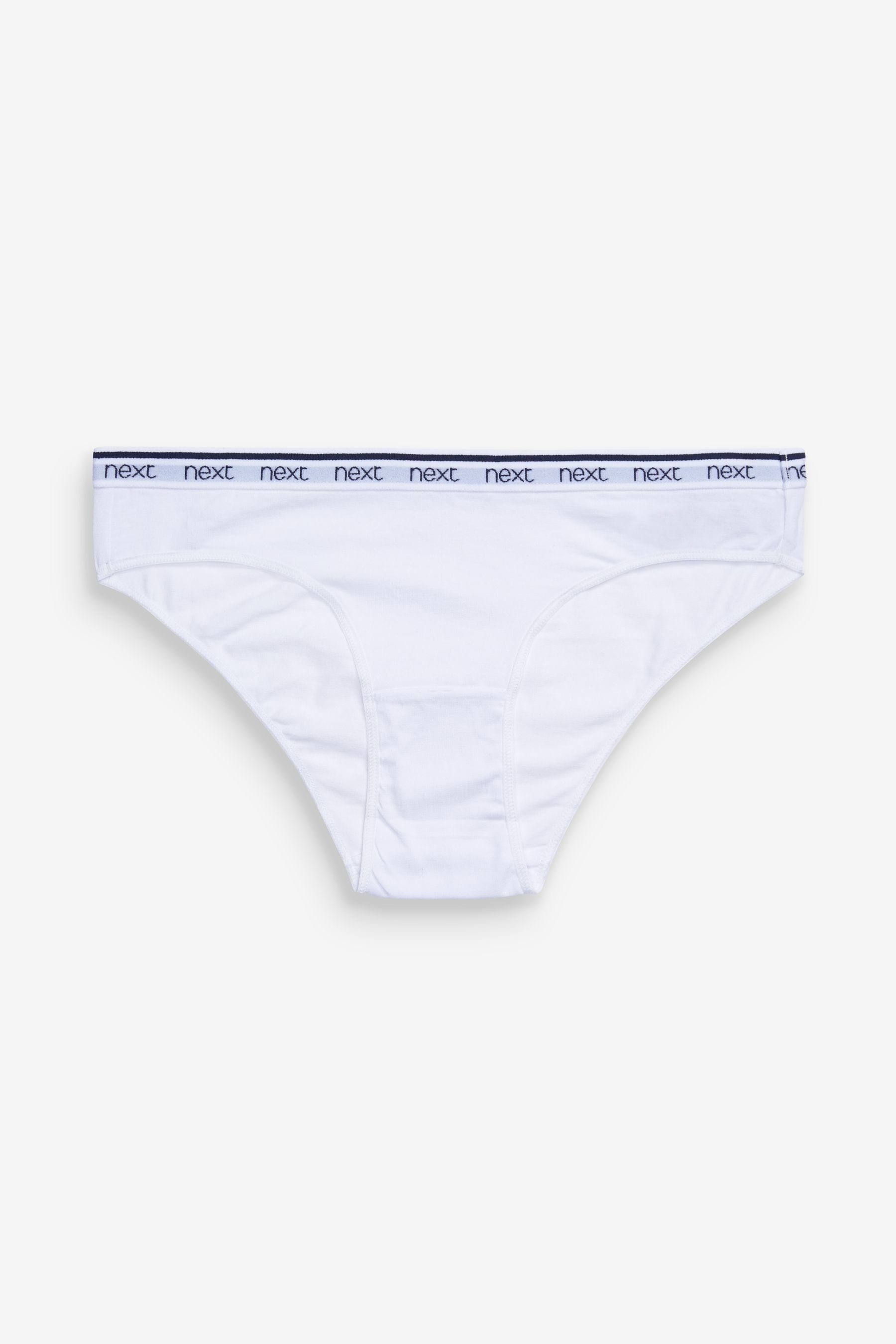 Next Bikinislip Bikinislip mit Logo und Baumwolle, 4er-Pack (4-St)