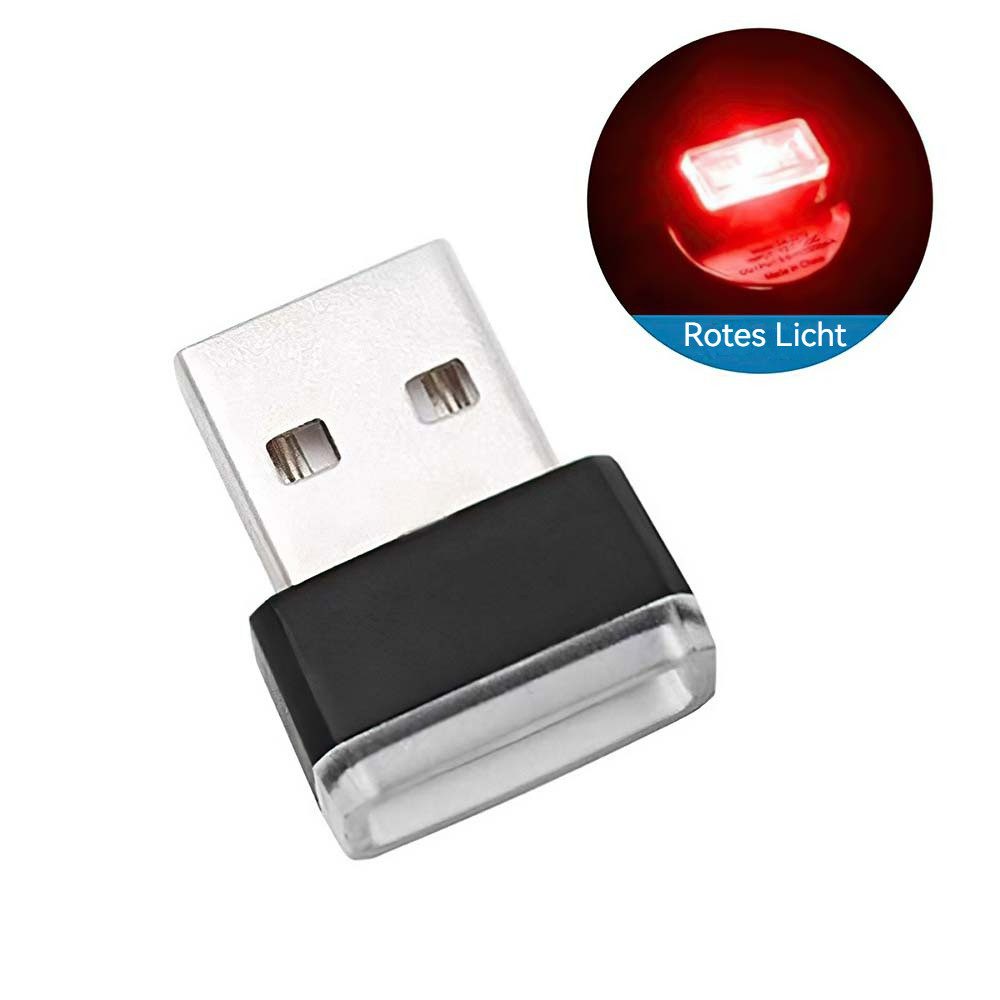Hikity LED Nachtlicht USB-Ambientebeleuchtung für Autos LED-Stimmungsbeleuc günstig online kaufen