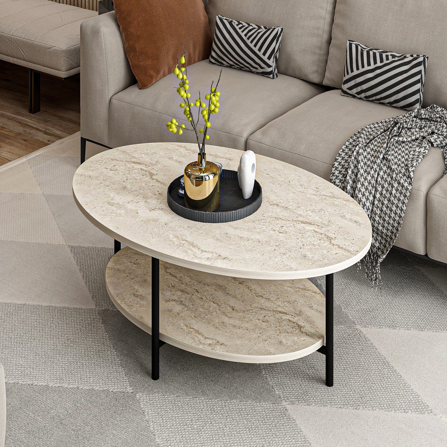 Skye Decor Couchtisch 100% MELAMINE COATED günstig online kaufen