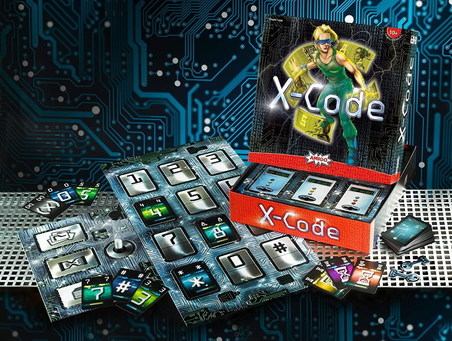 AMIGO Spiel, - X-Code Brettspiel Brettspiel