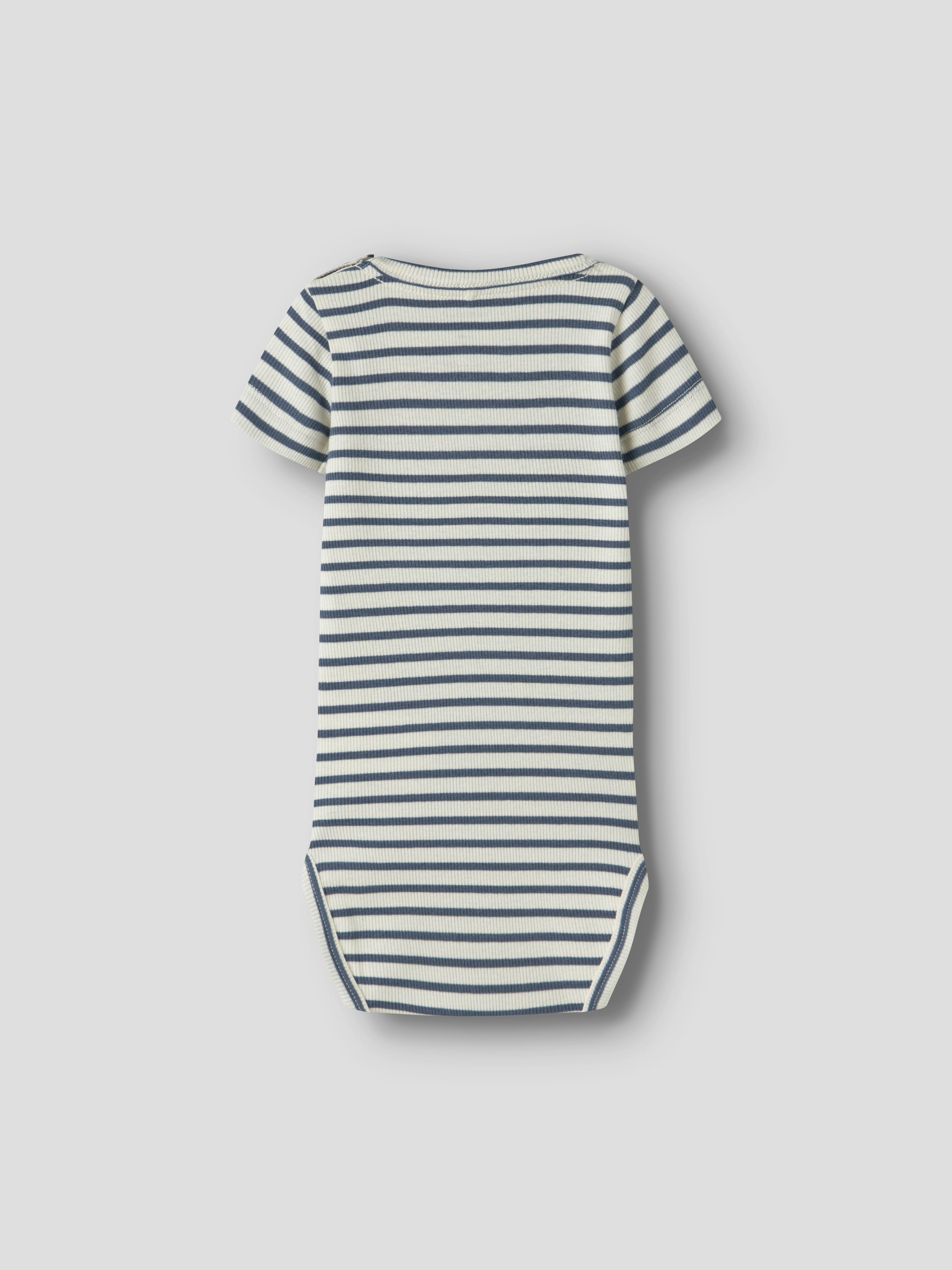 Name It Kurzarmbody NBNBANI SS BODY NOOS Baumwollmischung, Jersey Rippqualität