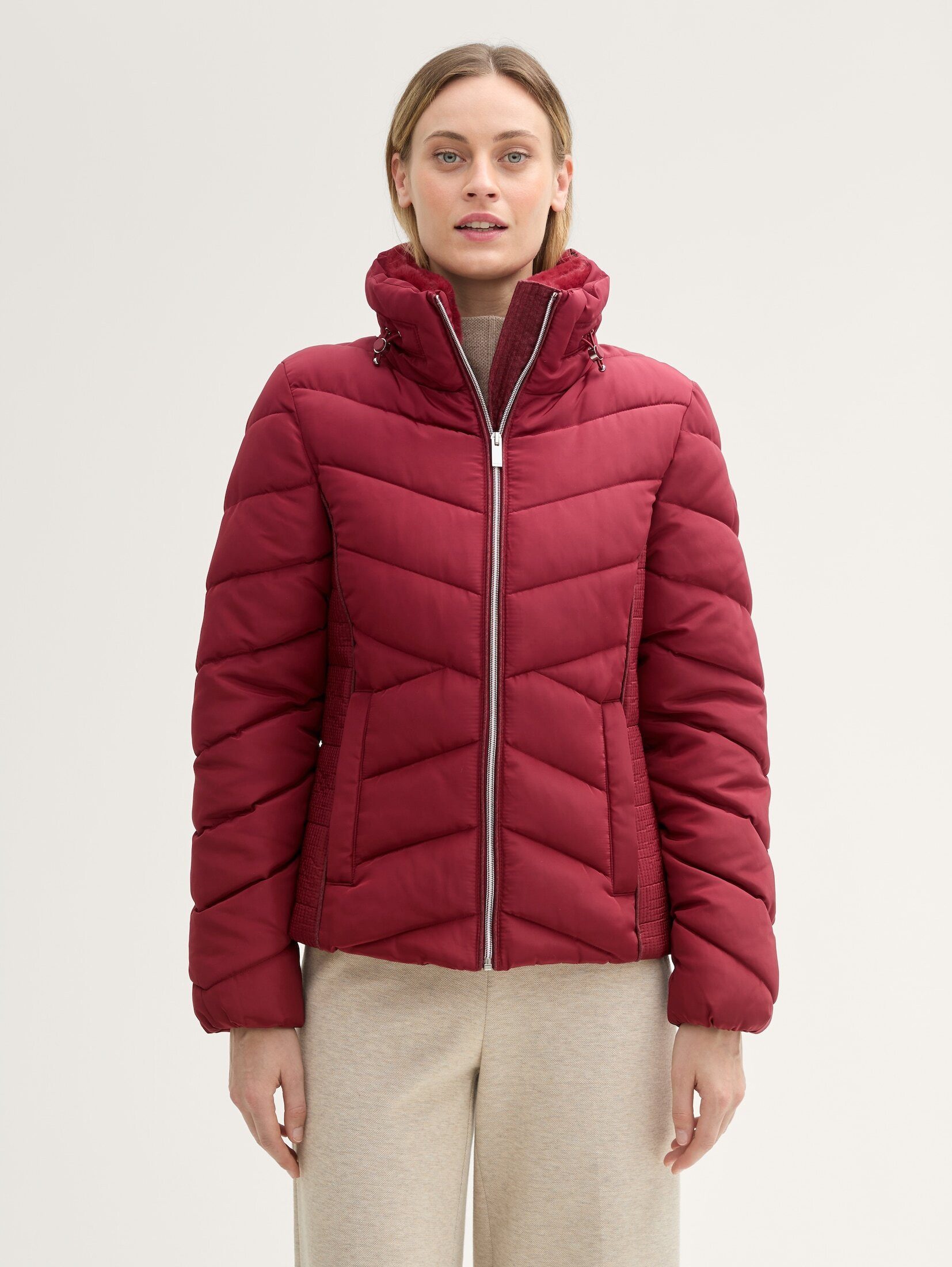 TOM TAILOR Steppjacke Wasserabweisende Pufferjacke Wasserabweisende günstig online kaufen