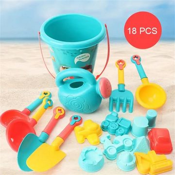 RefinedFlare Sandform-Set 18-teiliges Strandspielzeugset, Sand- und Wasserspielgeräte am Strand