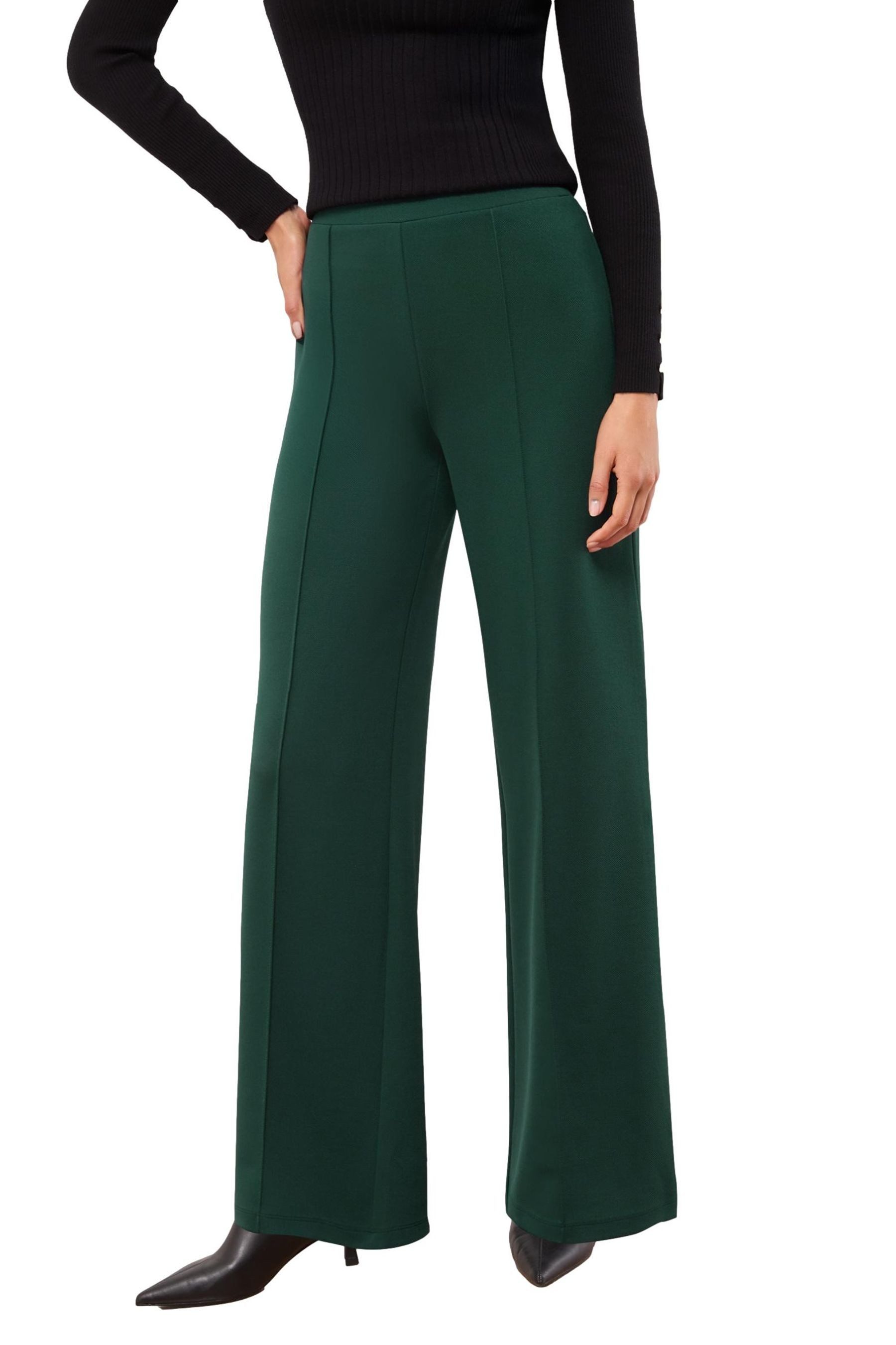 LIPSY Taillenhose Lipsy Hose mit hohem Bund und weitem Bein, Regular (1-tlg)