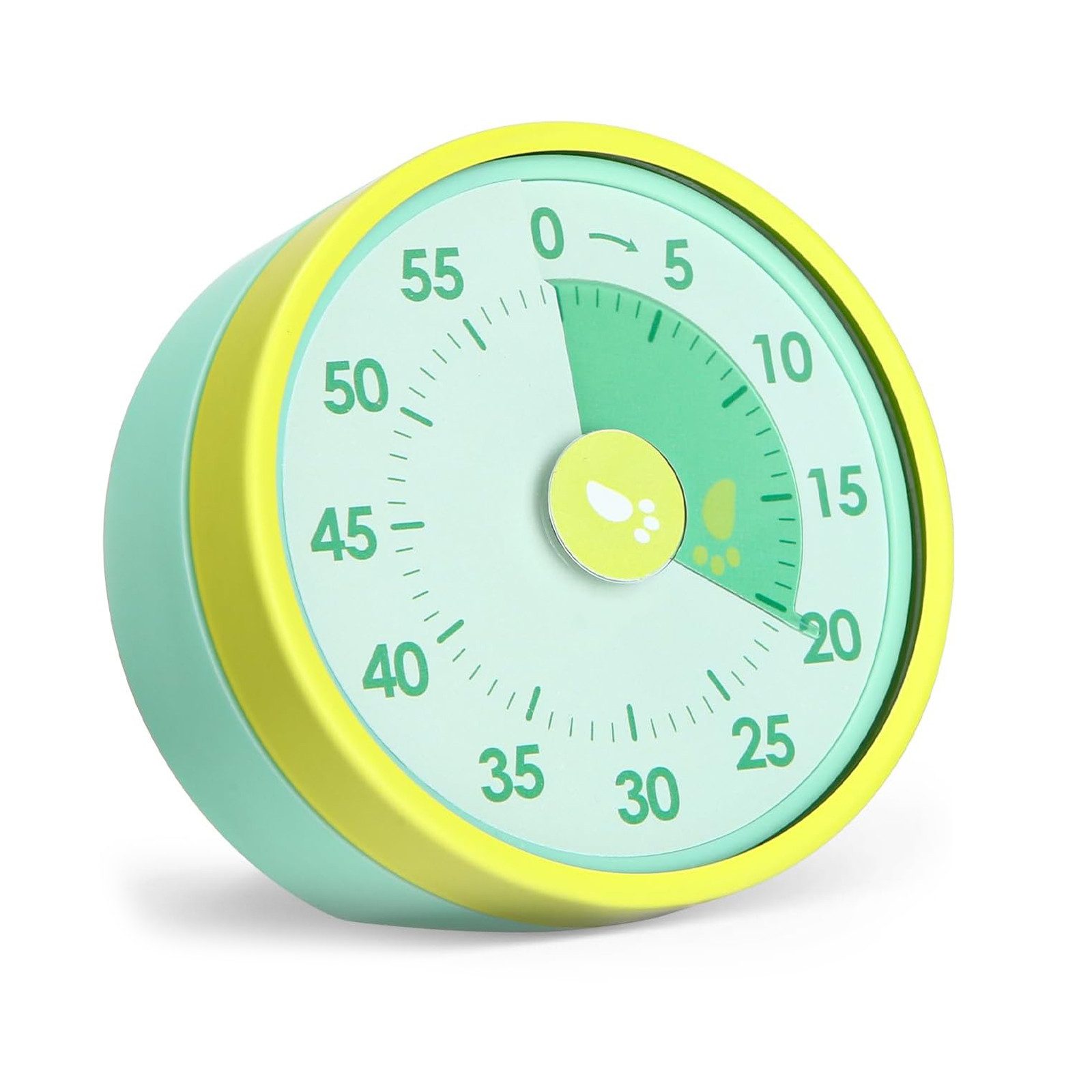 Intervall-Timer Schreibtisch Timer Kinder, Mechanisch Küchentimer, 