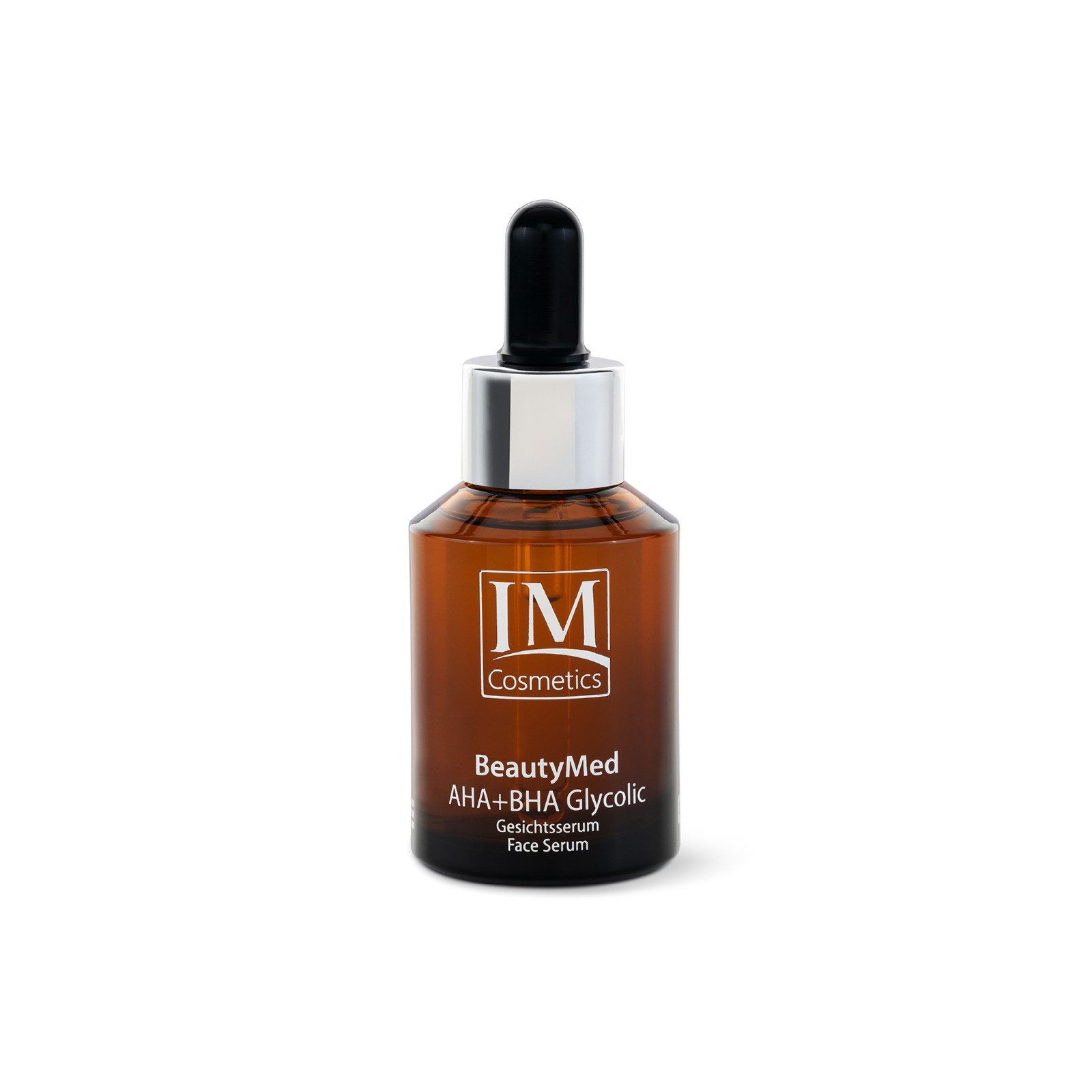 Genius Gesichtsserum IMS Cosmetics BeautyMed AHA+BHA Serum gegen Pickel & Mitesser, 60 ml 60ml, Multi-Acid-Complex sorgt für eine effektive Erneuerung