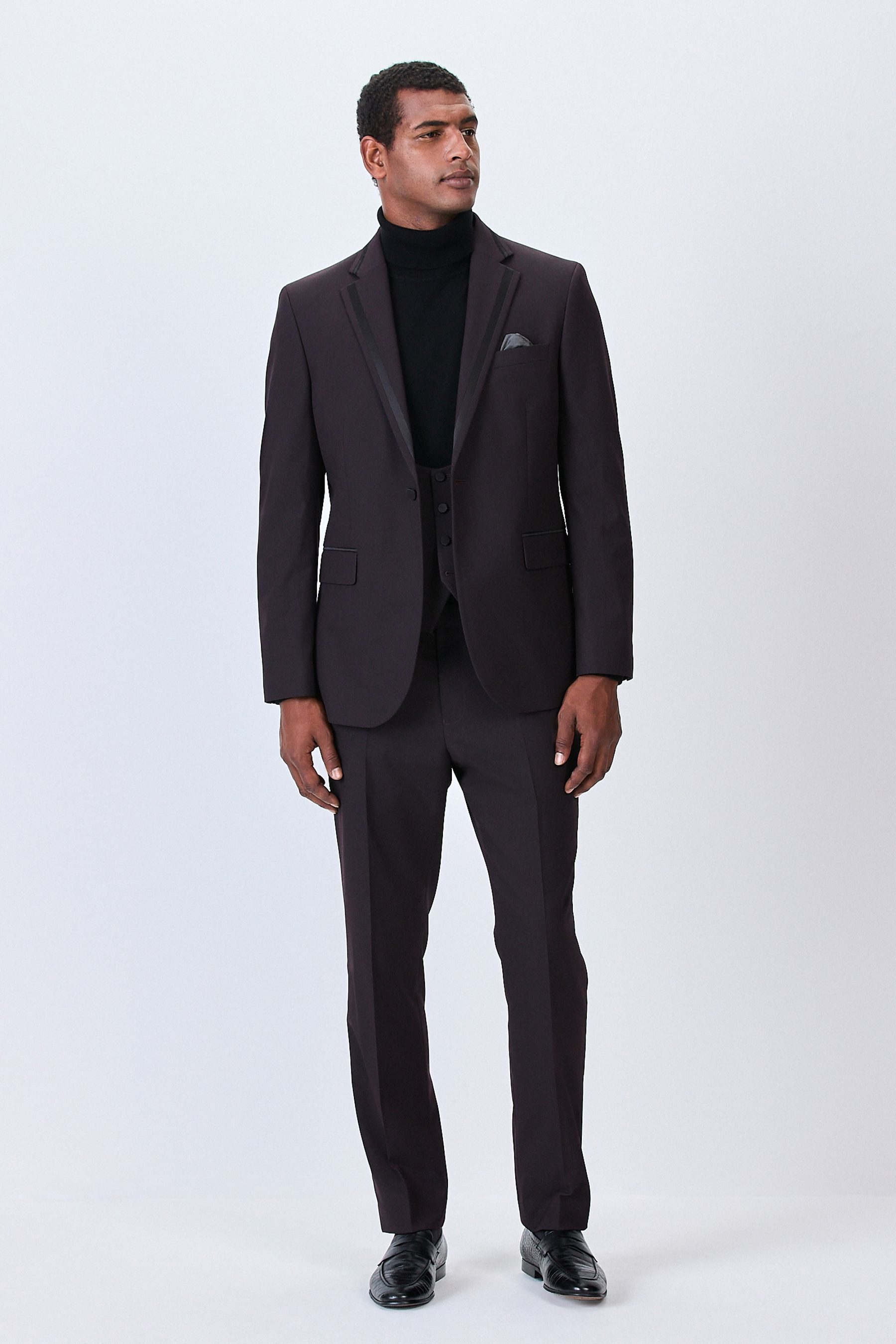 Next Anzughose Tailored Fit Smokinghose (1-tlg)
