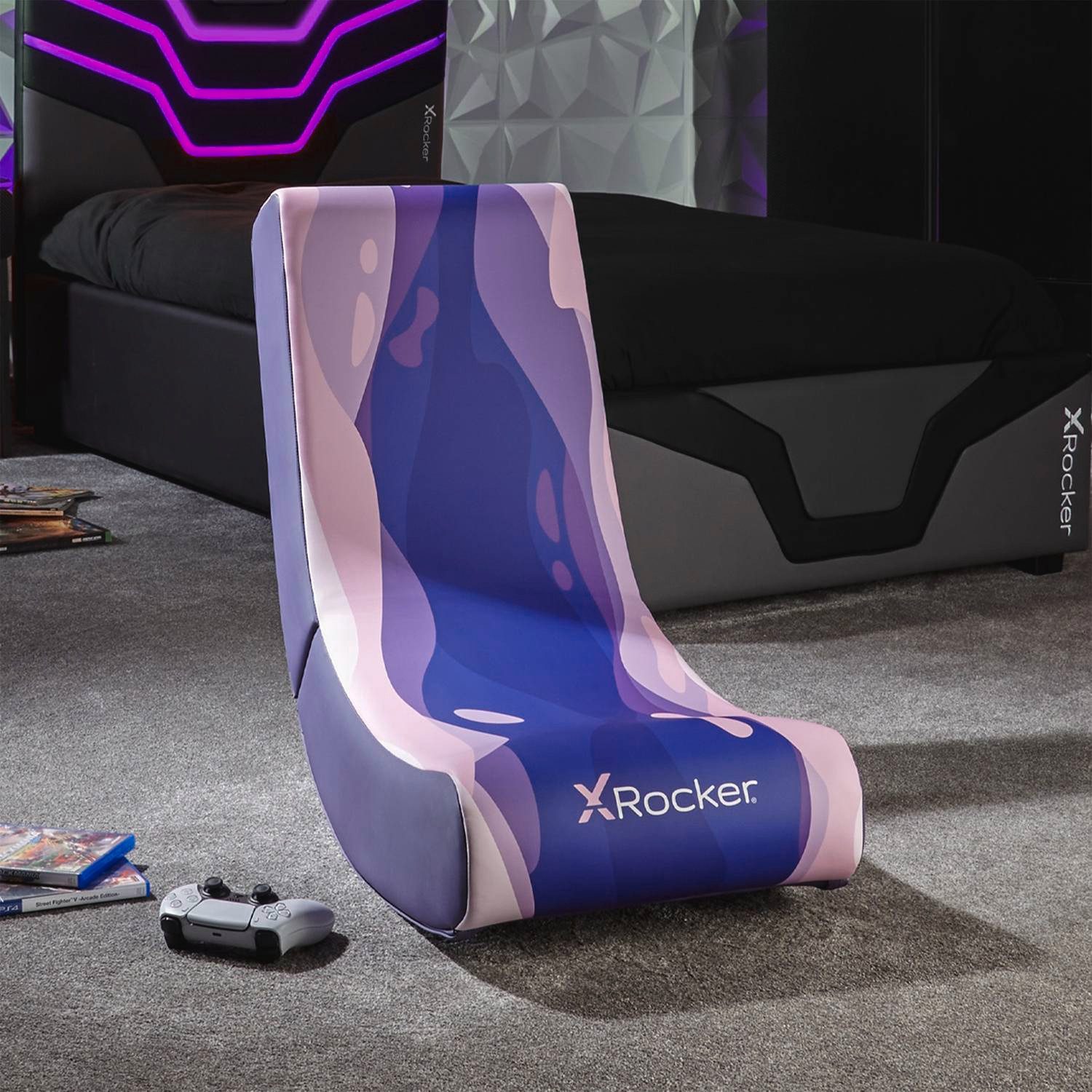 X Rocker Sessel VIDEO ROCKER, niedrige, stabile Wippbasis
