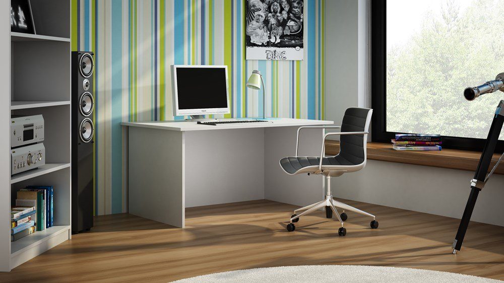 TOPESHOP Flexibler SchreibtischComputertisch Bürotisch Arbeitszimmer: für Schreibtisch
