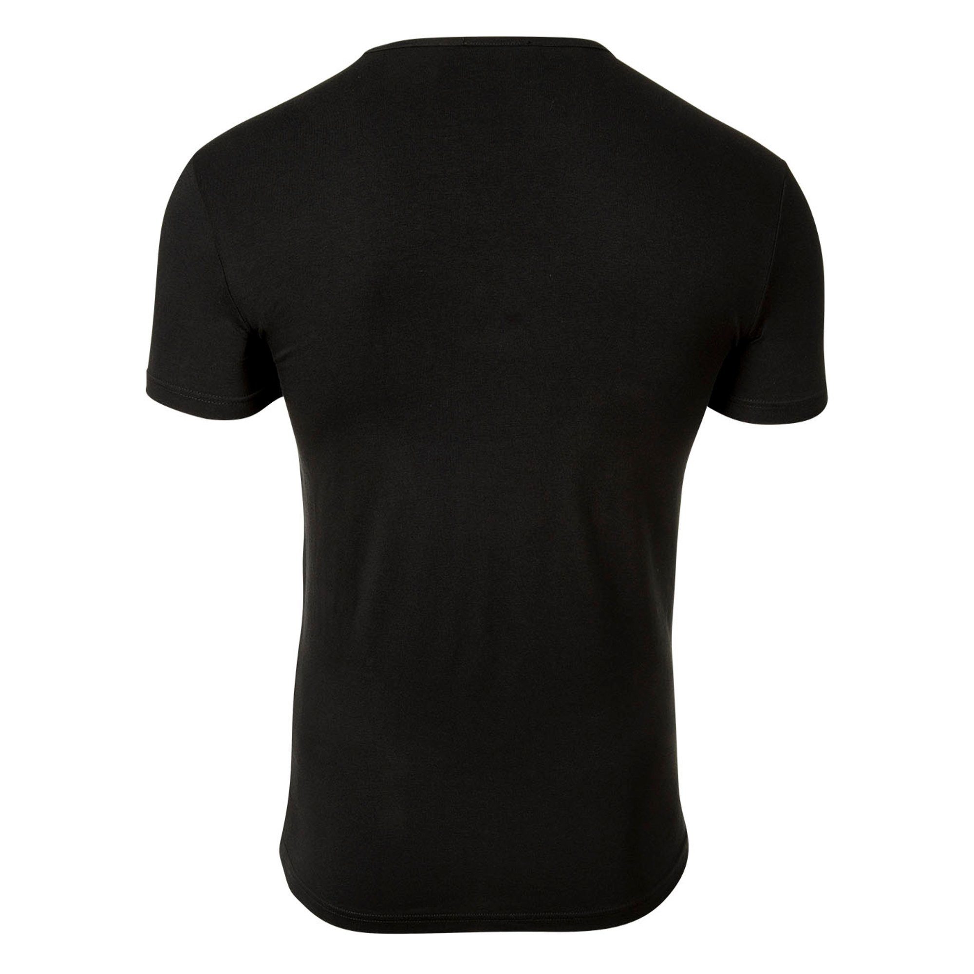 Versace T-Shirt Herren T-Shirt 2er Pack Baumwolle (Packung, 2er Pack)