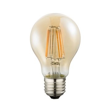 etc-shop LED-Hängeleuchte, Leuchtmittel inklusive, Warmweiß, Pendelleuchte Esstisch Glas rauch Esszimmerleuchte hängend