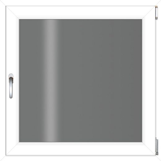 RORO Türen &amp; Fenster Kunststofffenster, BxH 60x60 cm